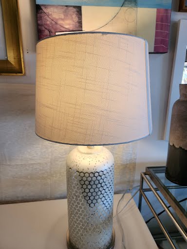 31" Height Silver Table Lamp