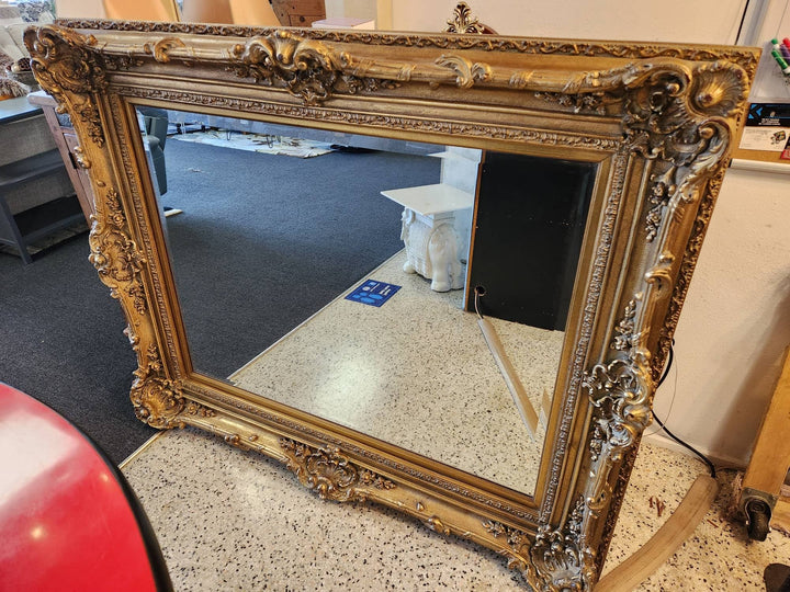 5'2" x 4'3" x 5.2"  Carved Ornate Mirror