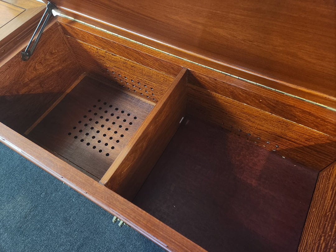 1960's George Zee Rosewood Oriental style stereo Cabinet