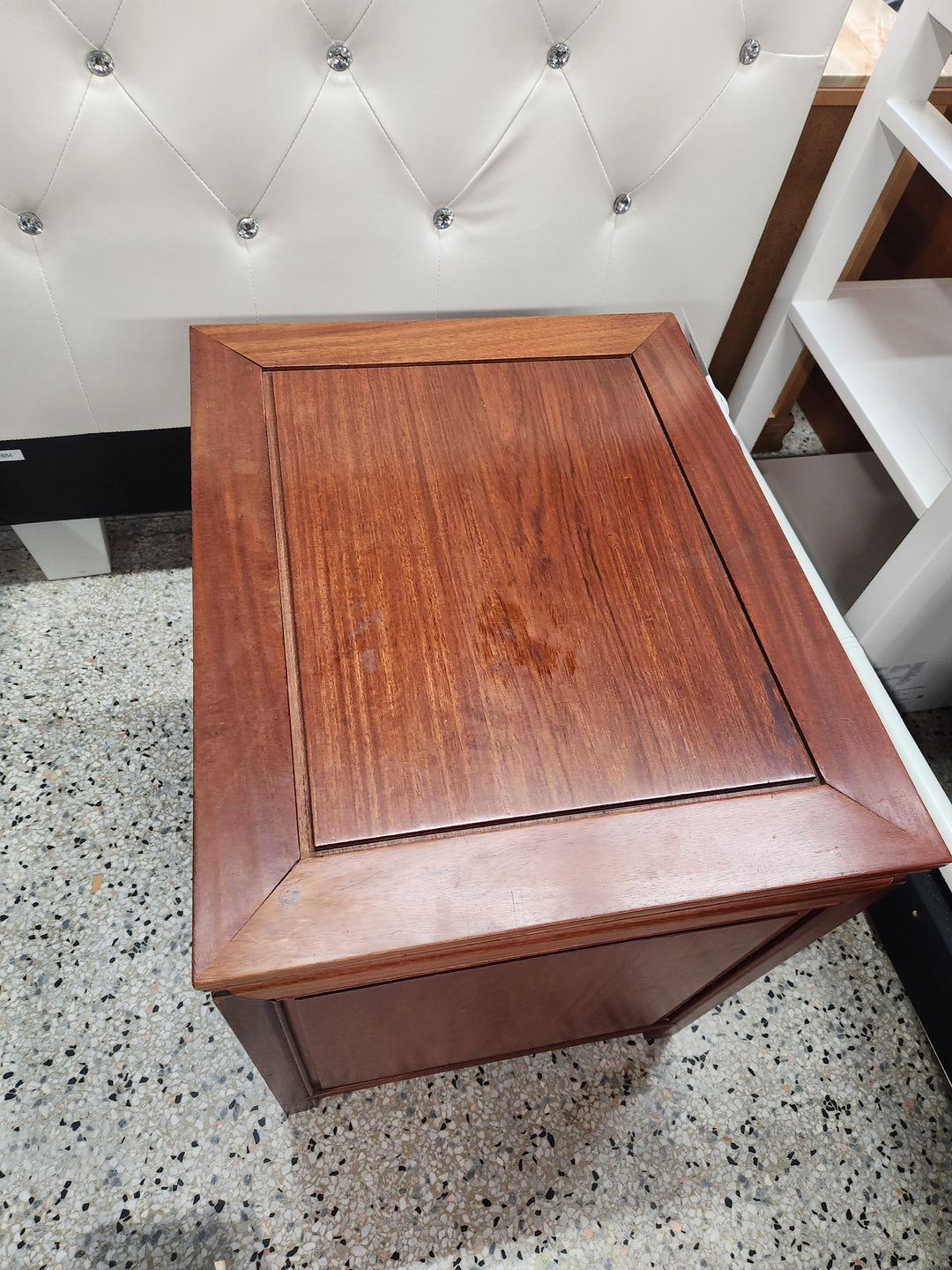 1960's George Zee Rosewood oriental Nightstand