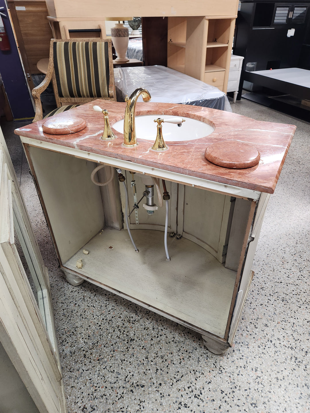 Stafford commode vanity HABERCHAM HOME