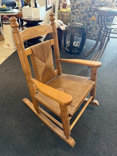 Kids Oak Rocking Chair