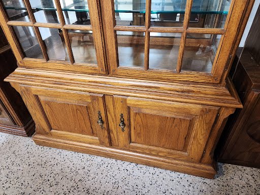 42" China Cabinet - Light Wood