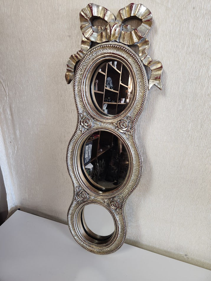 Vertical Triple mirror Wall Art