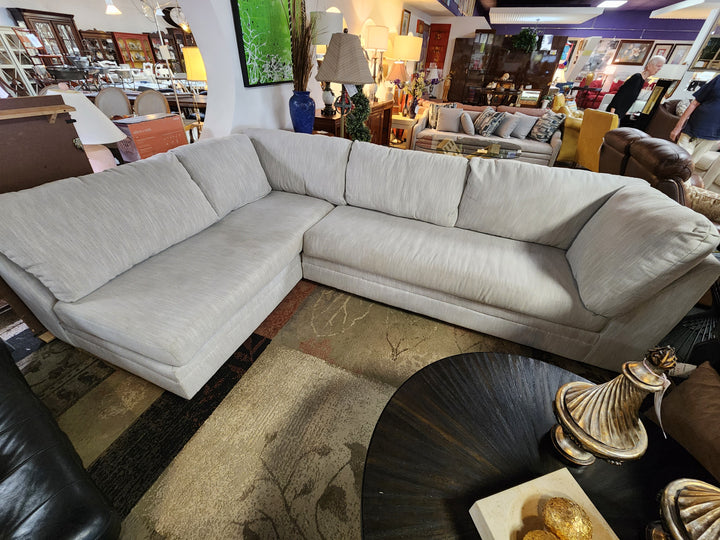 2-Piece Dove Grey Sectional