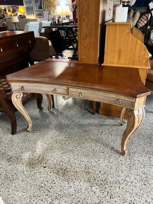 Antique Two Drawer Desk