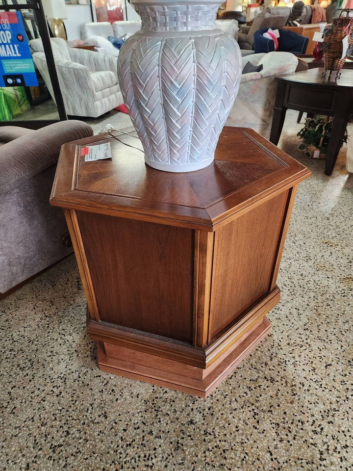 Octaganol End Table