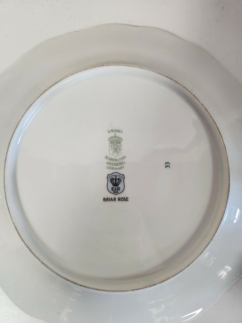10.5" Dinner Plate China
