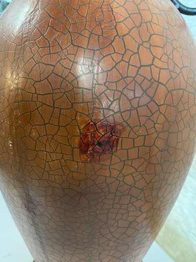 24" Brown Decorative Vase