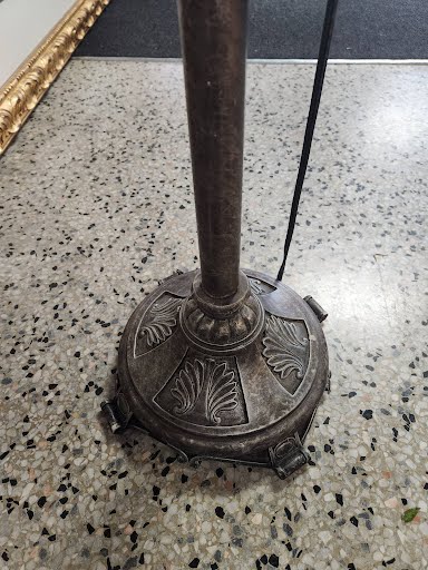 Floor Lamp Black Ornate