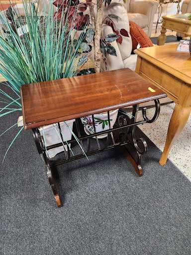 End Table Two Tone Slim