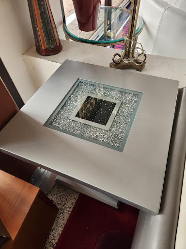 Gray End Table