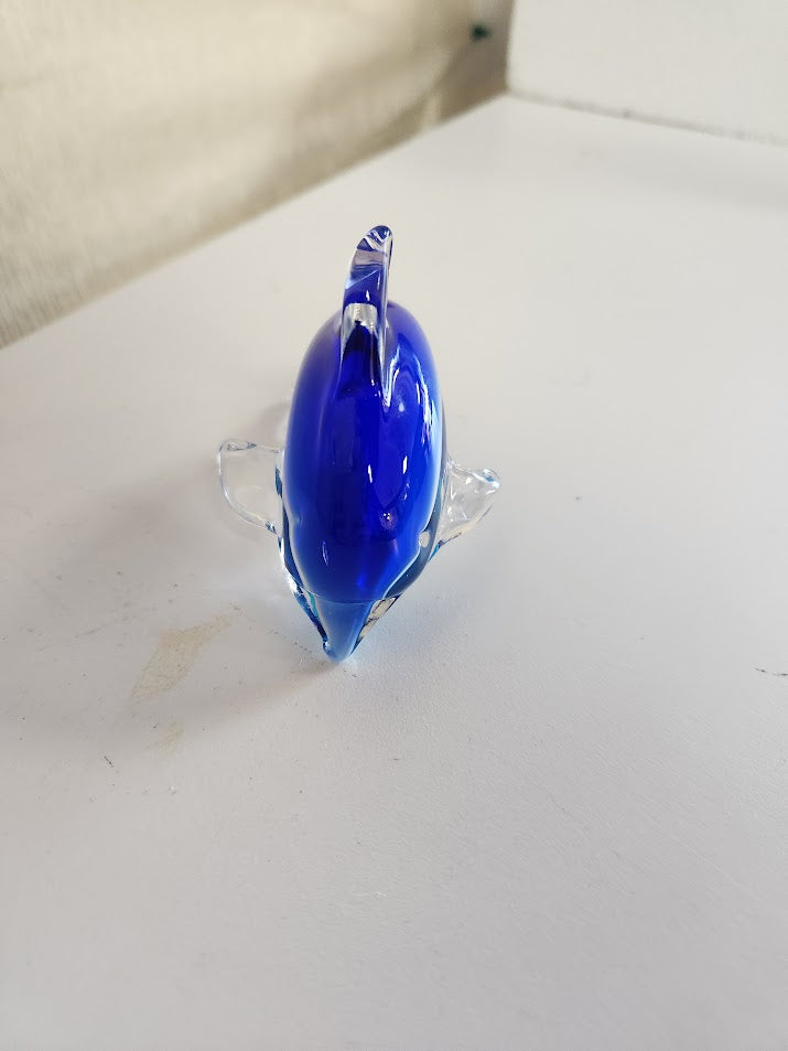 Handblown Glass Dolphin