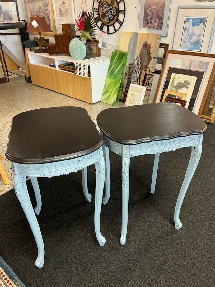 Painted End Table