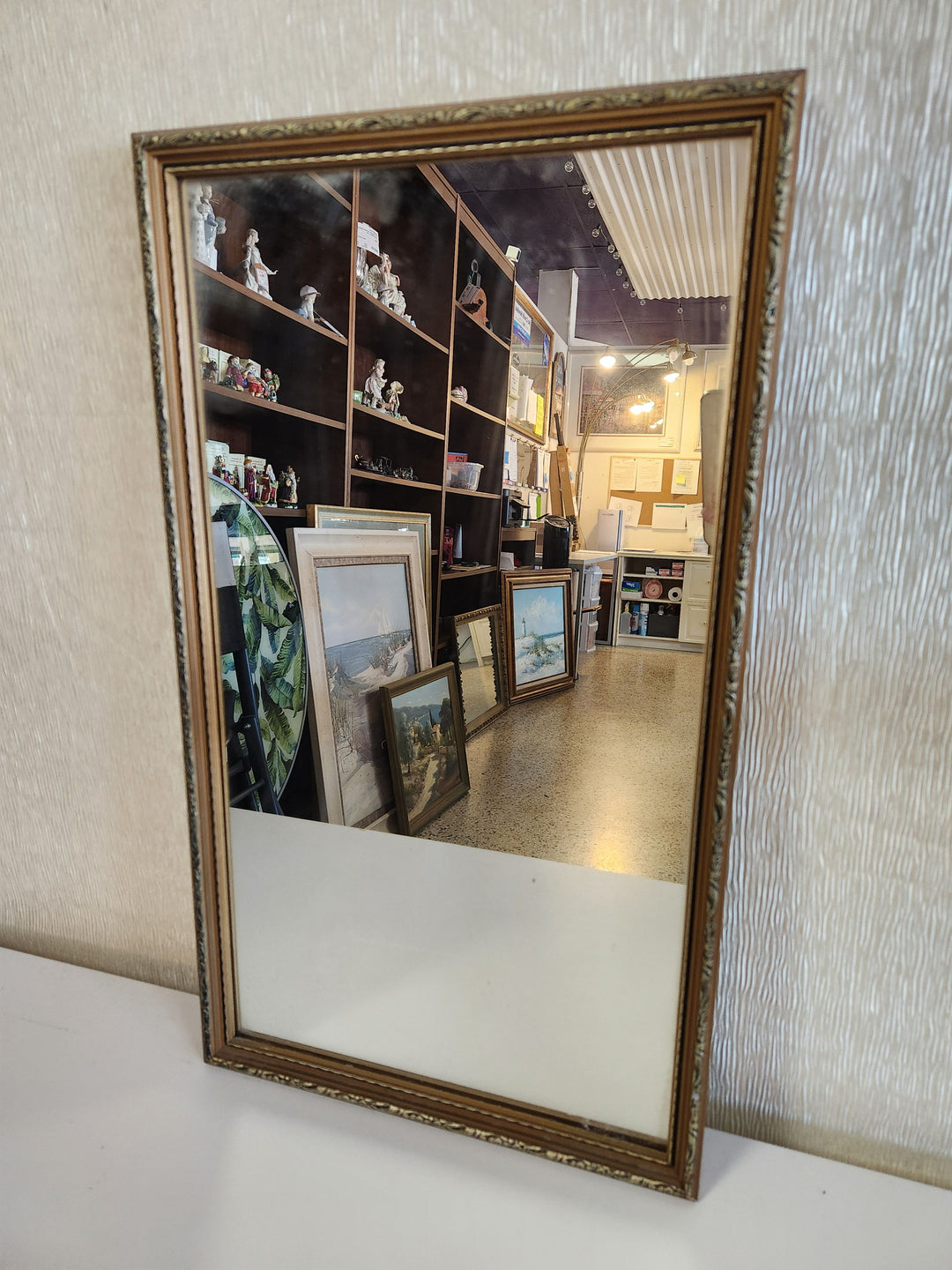 Gold Frame Mirror