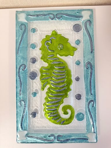 17x10 Glass Tray Home Item