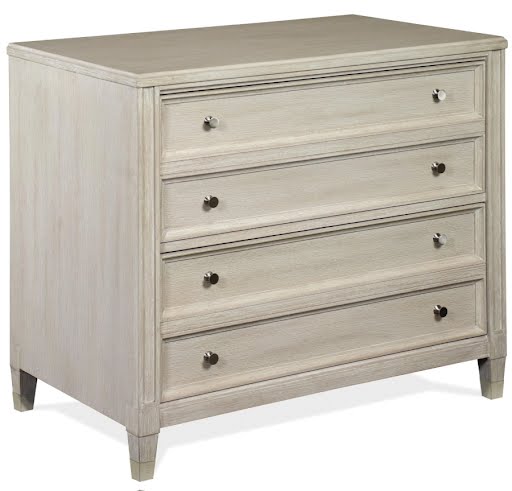 Champagne Wood File Cabinet