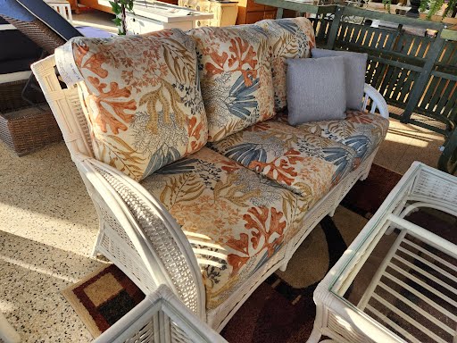 White Stanley Chair Outdoor Sofa