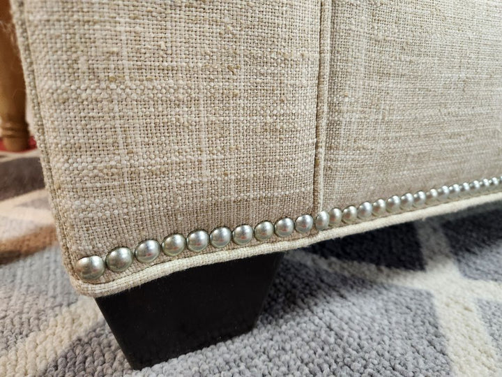 Beige Ethan Allen Sleeper