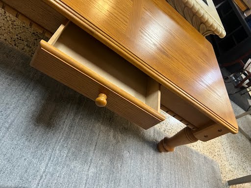 Oak Wood Coffee Table