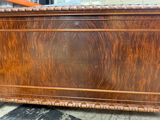 Carved Wood Chest