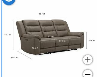 Double Recliner Electric Sofa