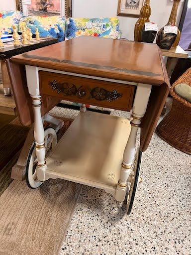 Two Tone Tea Cart