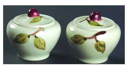 Cherry Salt and Pepper Shakers China