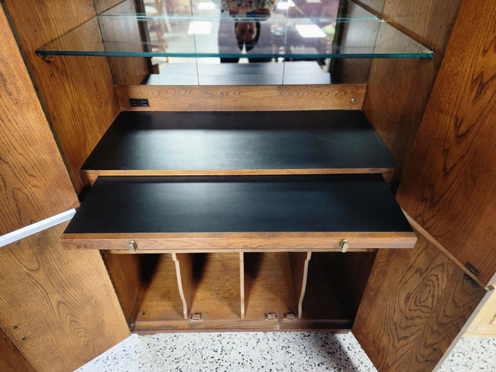Champaign Style Henredon China Cabinet