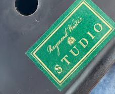 14"  Hnad Painted Ceramic Vase