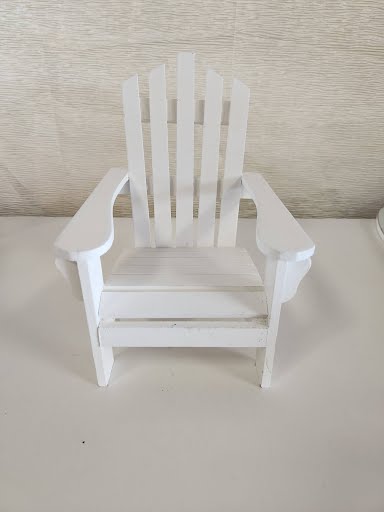 White Adirondak Chair Home Item