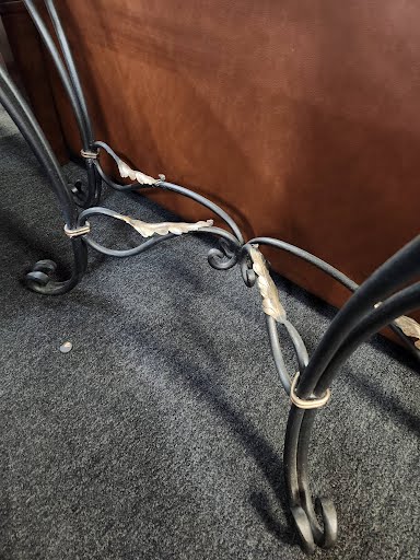 Half Moon Sofa Table