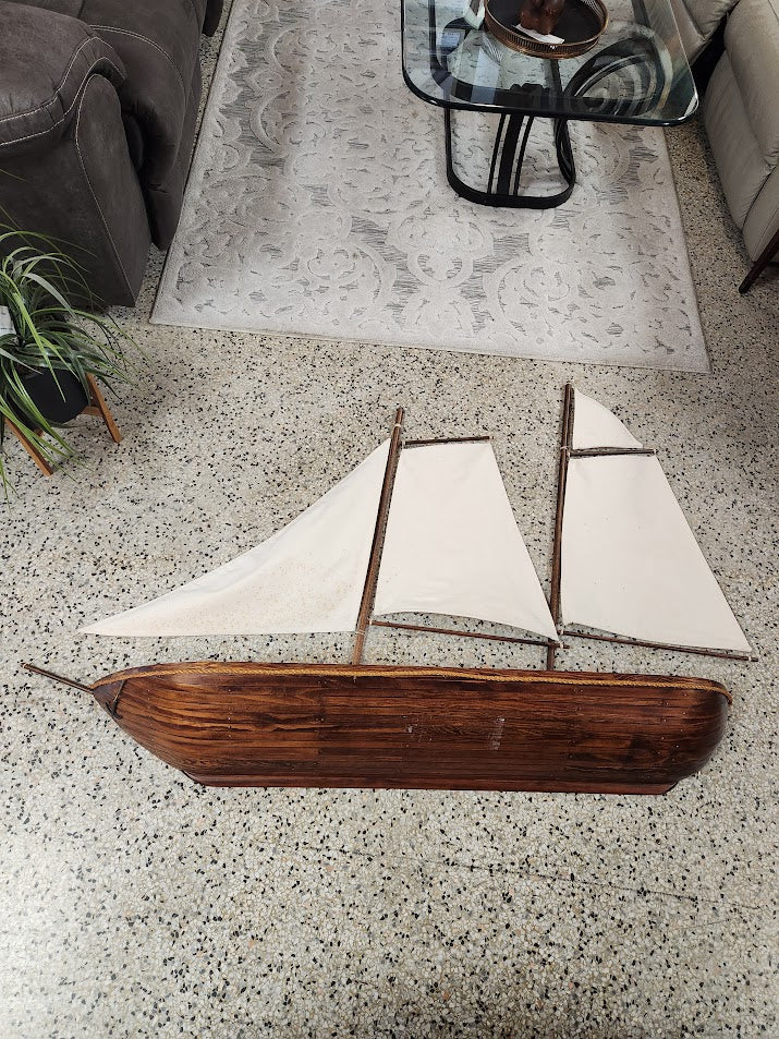 CUSTOM Hand Crafted Sailboat Wall Art