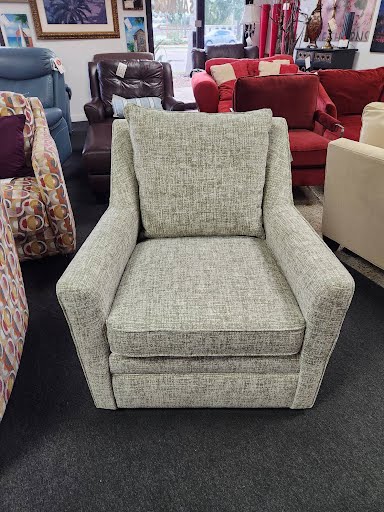 Custom Fabric Swivel Chair