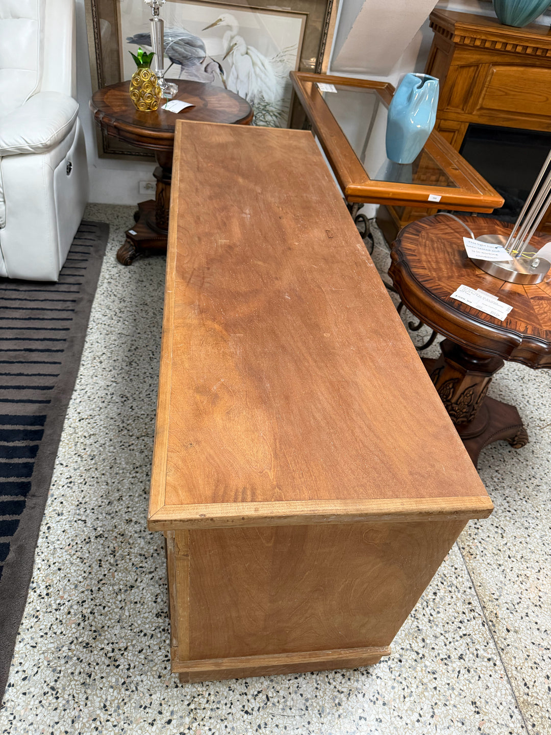 4 drawer Console Table