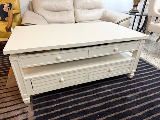 Cream Coffee Table