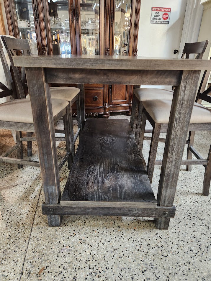 ACME Dark Wood Dining Table
