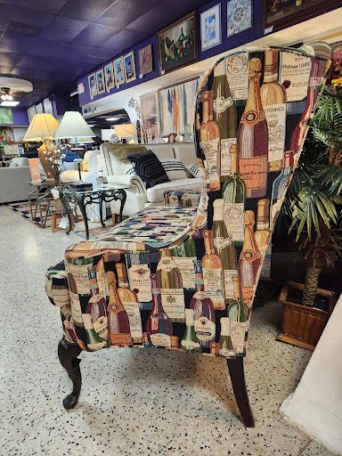 54W" "Key City" Wine Love Seat