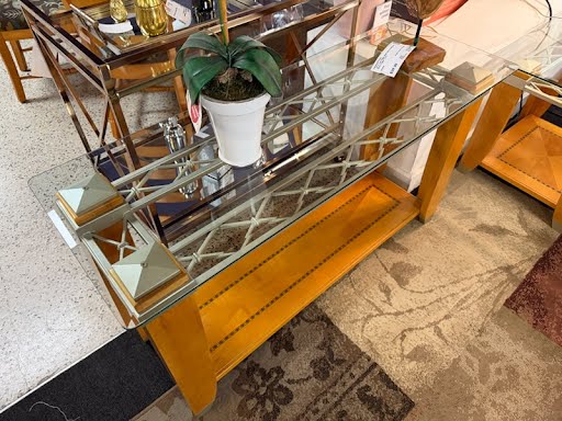 Maple Wood Sofa Table