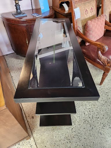 Sofa Table on Casters