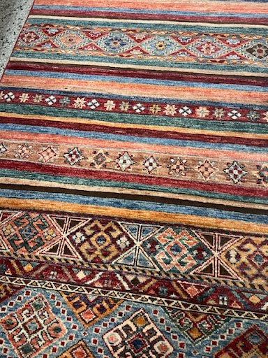 2'9" x 9'9"  Afghan Khorjin Runner
