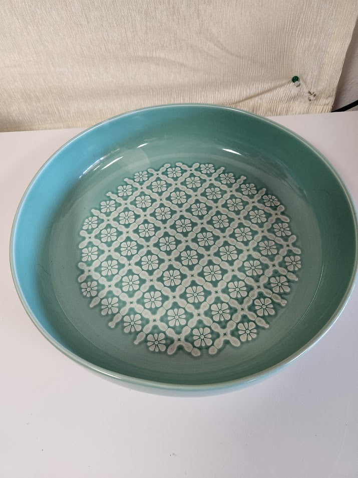 Teal Glazed Bowl