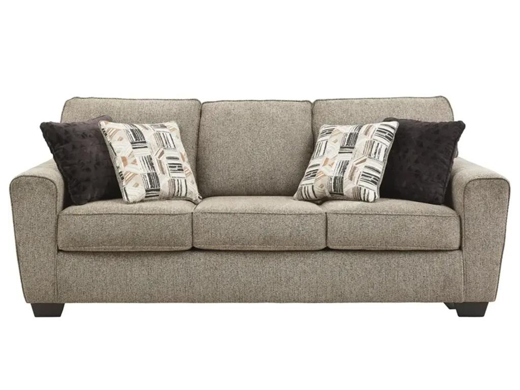 Sofa - Ashley McCluer Mocha Chenille Fabric