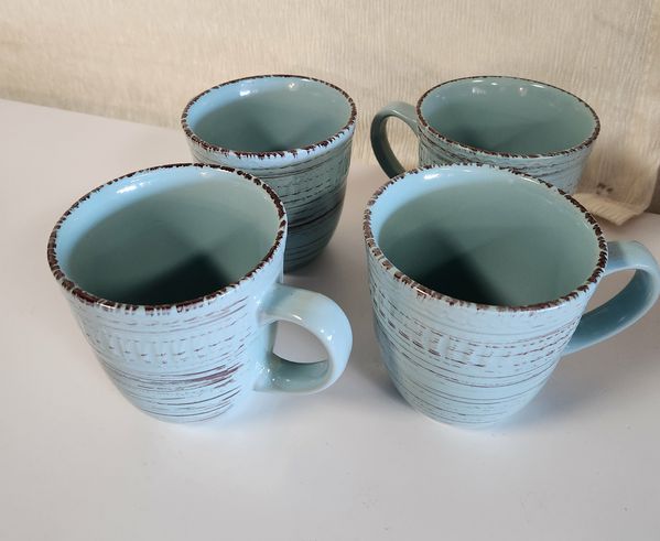 Teal Glassware