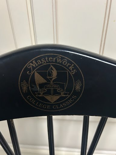 Antique Hancock Black Chair