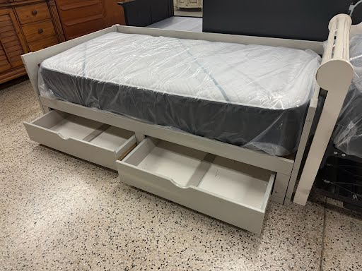 Grey Twin Extending DayBed