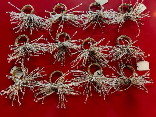 SET OF 12- Napkin Rings