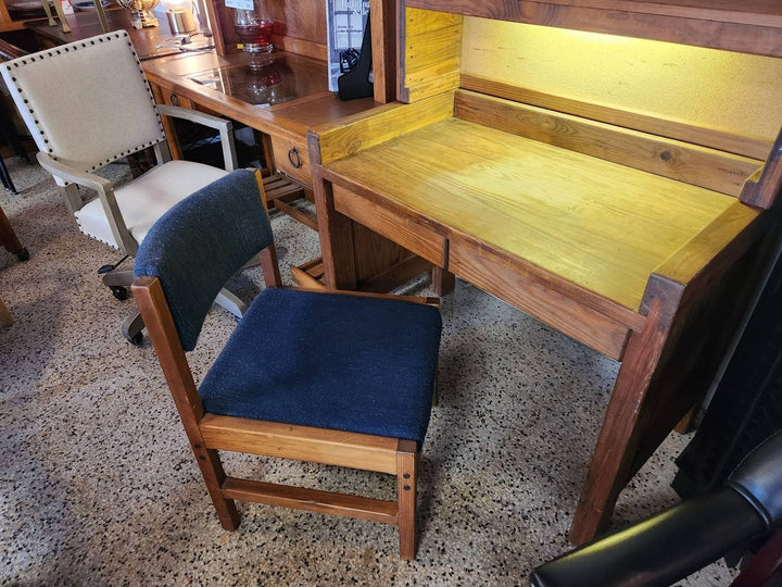 Desk with Chair, Solid Wood