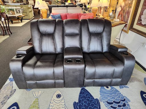 Love Seat - Wales Love Seat Recliner Manual, Lapis