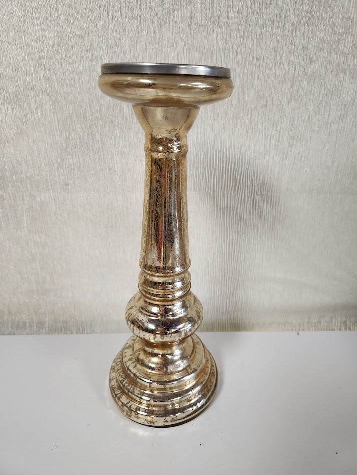 Gold Crackle Candleabra